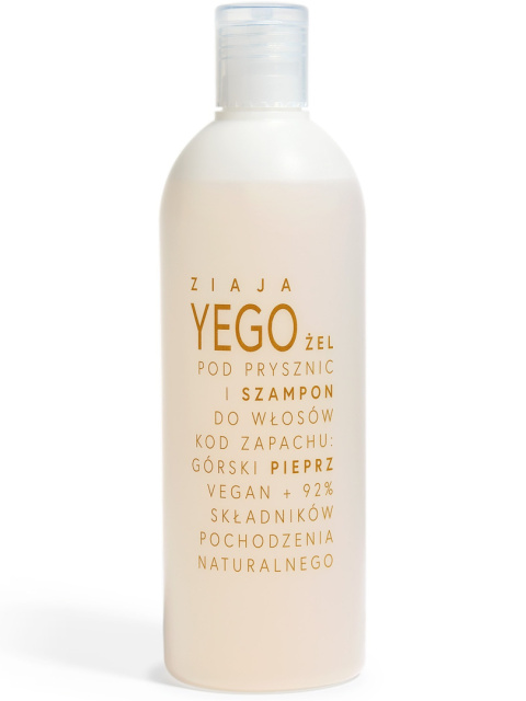 Duschgel und Shampoo mountain pepper
